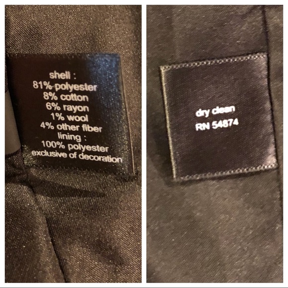 Express Moto Jacket With Leather Trim - Picture 8 of 8